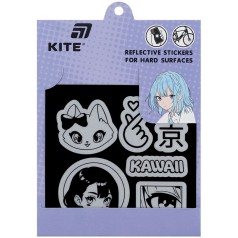 Набор стикеров светоотражающих для твердых поверхностей, Kite