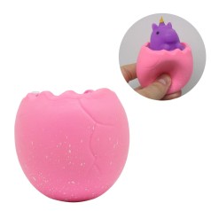 Игрушка-антистресс "Единорог в яйце" (розовый)