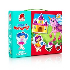 Магнитная игра "Феи и единорог", рус