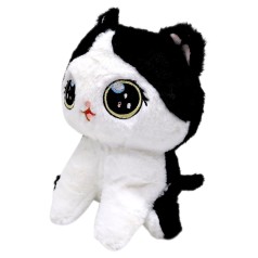 МЯГКАЯ ИГРУШКА "КОТ МИЛАШ" 20 СМ (ЧЕРНЫЙ)