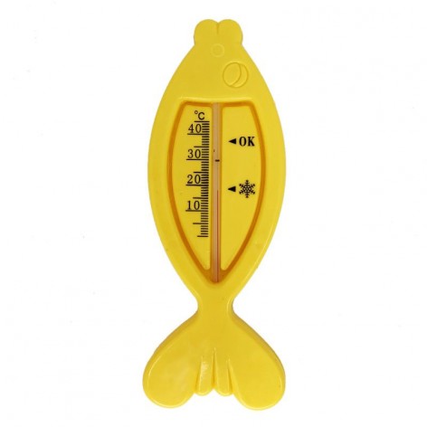 Термометр для води "Рибка" (жовтий)