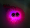 Светящийся мячик "Ёжик Глазастик", 10 см (розовый)