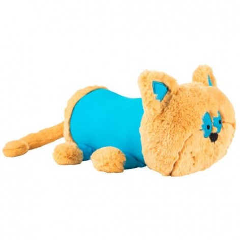 Плюшева подушка-валик "Котик"