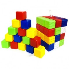 Кубики кольорові (36 штук)