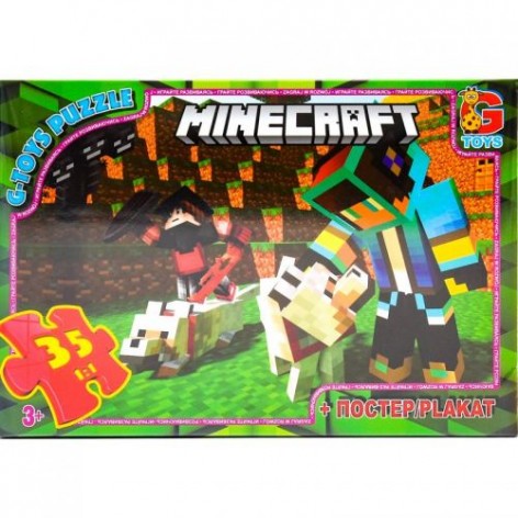 Пазлы "Minecraft", 35 эл