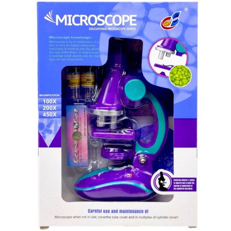 Набір Науковий "Мікроскоп" (ФІОЛЕТОВИЙ)