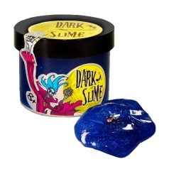 Слайм Dark slime із декором 100 г синій