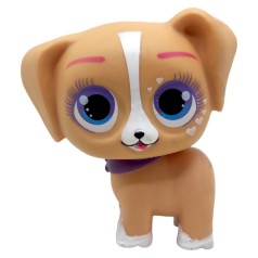 Игровая фигурка "Animal world", собачка бежевая