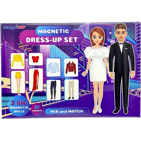 Игра-одевалка "Magnetic game. Magnetic dolls"