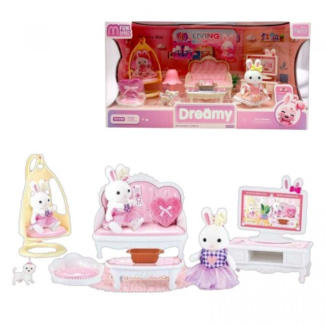 Набор мебели в коробке, микс видов