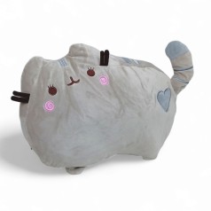 Мягкая игрушка Кот Пушин бежево серый 36 см
