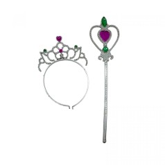 Набор волшебная палочка корона Звезда на Луне 30 см