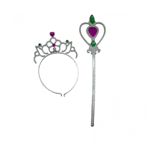 Набор волшебная палочка корона Звезда на Луне 30 см