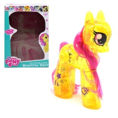 Фигурка со светом "My little pony", желтая