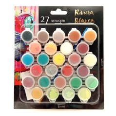 Краска акриловая художественная для живописи и декорирования, 27 цветов