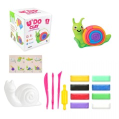 Набор для творчества "Улитка UʼDO Clay"