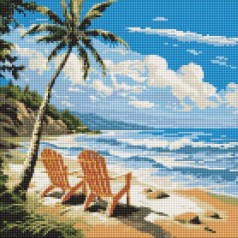 Алмазная мозаика - "Мир для влюбленных" ©art_selena_ua, 40х40см