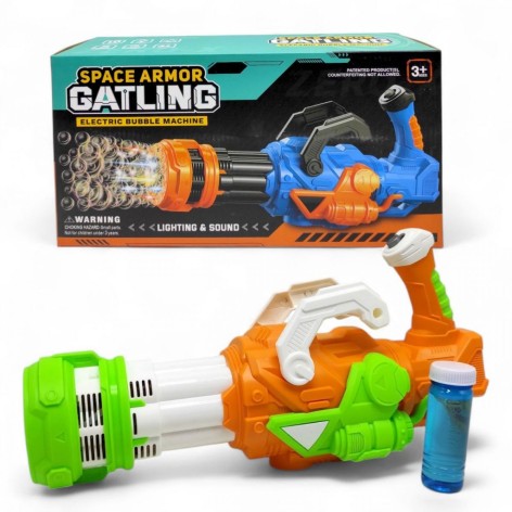 Пузыркомет-генератор SPACE ARMOR GATLING (Оранжевый)