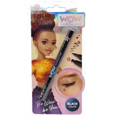 Подводка для глаз + штампик, микс видов (Цветок)