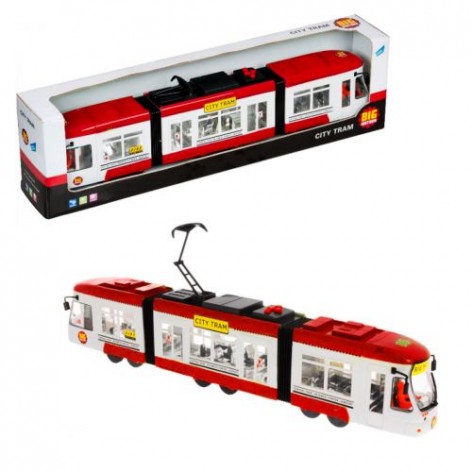 Міський трамвай "City Tram" (червоний)