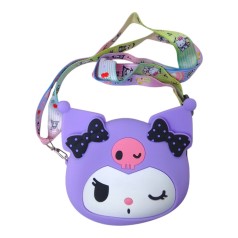 Сумочка аниме "Sanrio. Kuromi (Куроми)", сиреневая