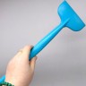 Пісочний набір Лопатка та граблі МАЛИНОВО ПОМАРАНЧЕВІ