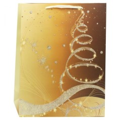 Большой подарочный пакет "Christmas" (Вид 2)