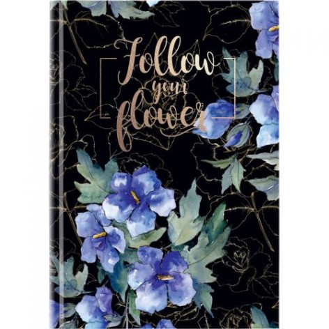 Книга записна Flowers, B5, 80 аркушів