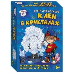 Набір для експериментів. Клен в кристалах (білий)
