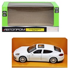 Машинка металлическая "Автопром: Porsche", белый