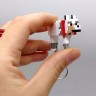 3D Брелоки MINECRAFT / МАЙНКРАФТ WOLF / ВОЛК KEYCHAIN, 3D печать