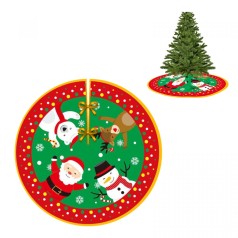 Декоративный коврик под новогоднюю елку 88 см