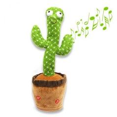 Музыкальная игрушка "Веселый поющий кактус: Санта"