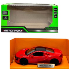 Машинка металева "Acura NSX" (ЧЕРВОНА)