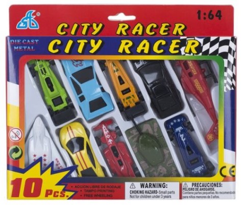 Іграшковий набір техніки "CITI RACER" 10 елементів