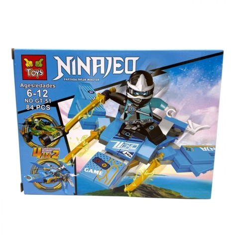 Конструктор "NINJA" БЛАКИТНИЙ