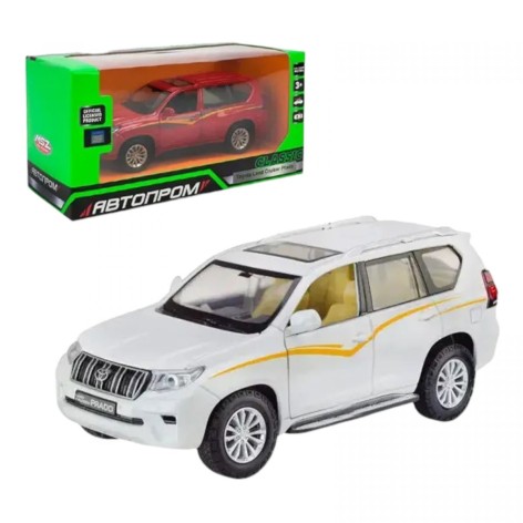 МАШИНА Toyota Land Cruiser Prado (БЕЛАЯ)