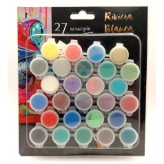 Краска акриловая художественная для живописи и декорирования, 27 цветов.