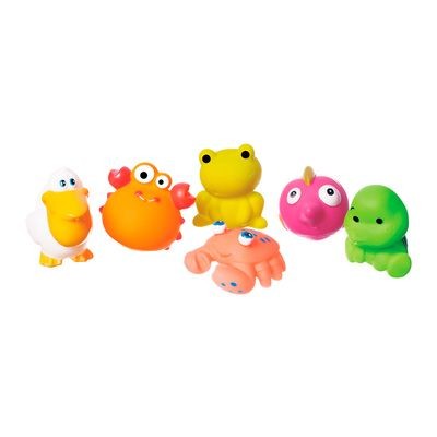 Набір іграшок для купання "Морські тварини" (6 шт)
