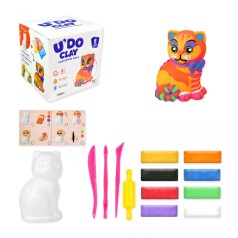 Набор для творчества "Котик UʼDO Clay"