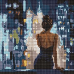 Алмазная мозаика - "Конец вечеринки" ©art_selena_ua, 40х40см