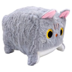 МЯГКАЯ ИГРУШКА "КОТО-КУБ" 15 СМ (СЕРЫЙ)