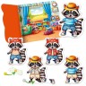 Гра розвиваюча Vladi Toys з липучками "Єнотик" VT1320-02
