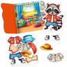 Гра розвиваюча Vladi Toys з липучками "Єнотик" VT1320-02