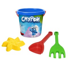 Набор для песка "СМУРФЫ" синий