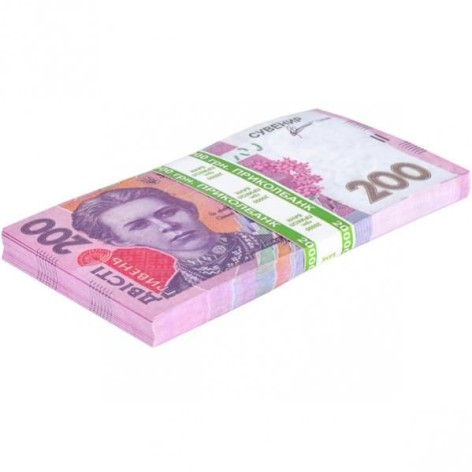 Сувенир 200 гривен (80 шт купюр)