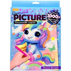 Алмазная мозаика "Diamond Picture: Милый Единорог" (20х20)