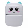 Портативный термопринтер "Mini Printer" (синий) Вид 2