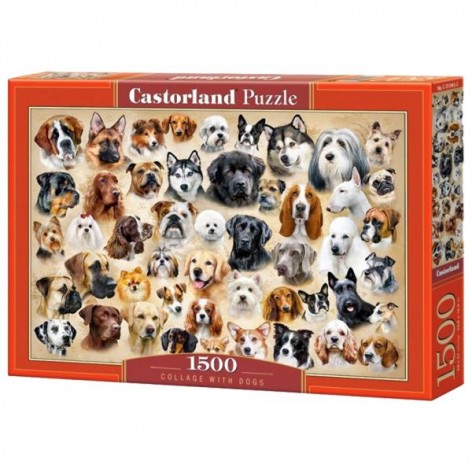 Пазли Castorland "Собаки", 1500 елементів