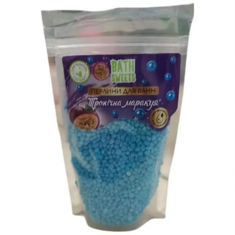 AquaShine Жемчужины для ванн Bath Sweets Тропическая Маракуя, 120г